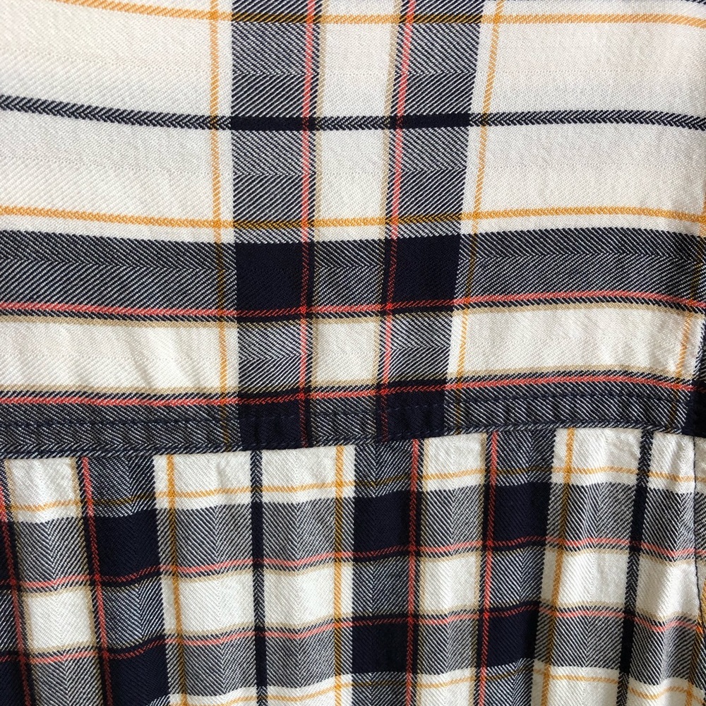 Foxcroft Plaid Button Down Blouse - image 5